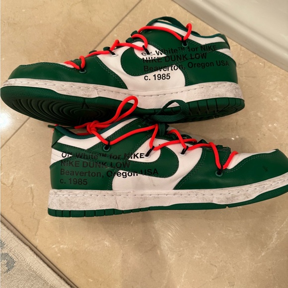 Nike Dunk Low Off-White Pine Green - Picture 8 of 16